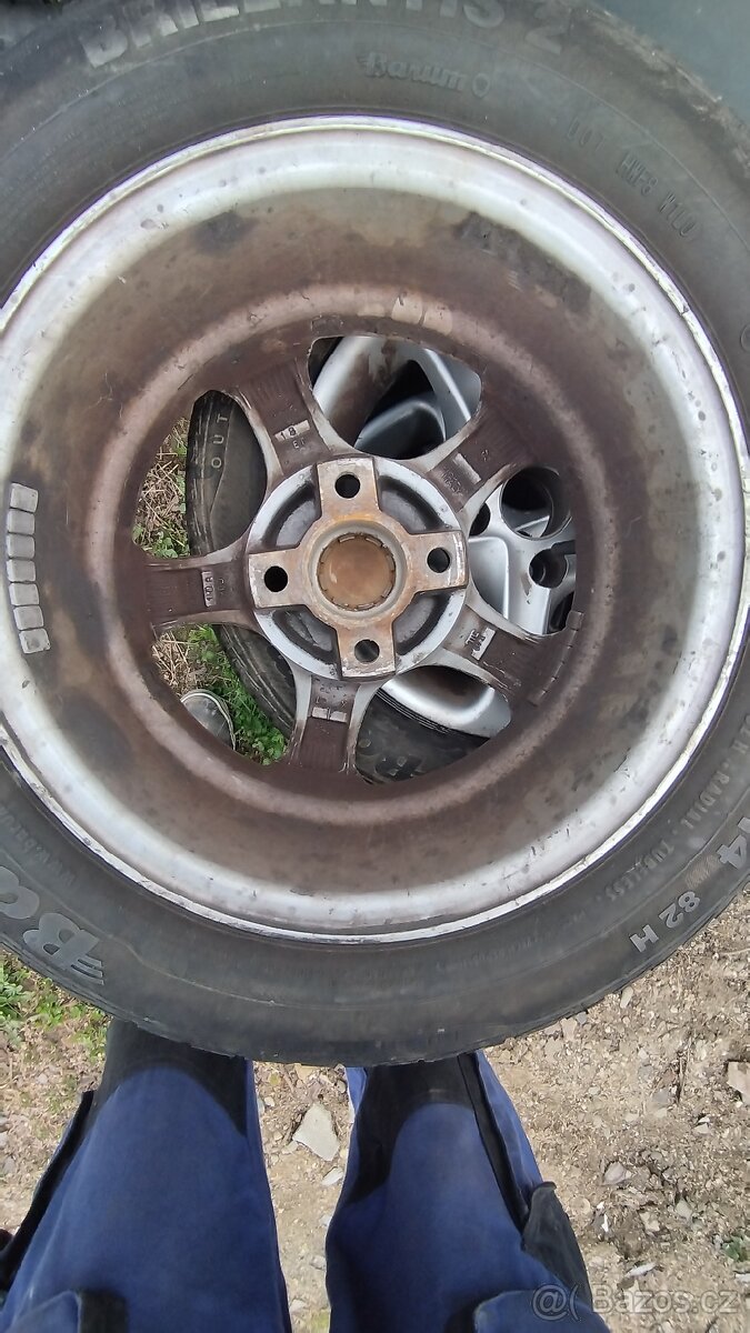 Prodám ALU kola R14, 4x108 - 2