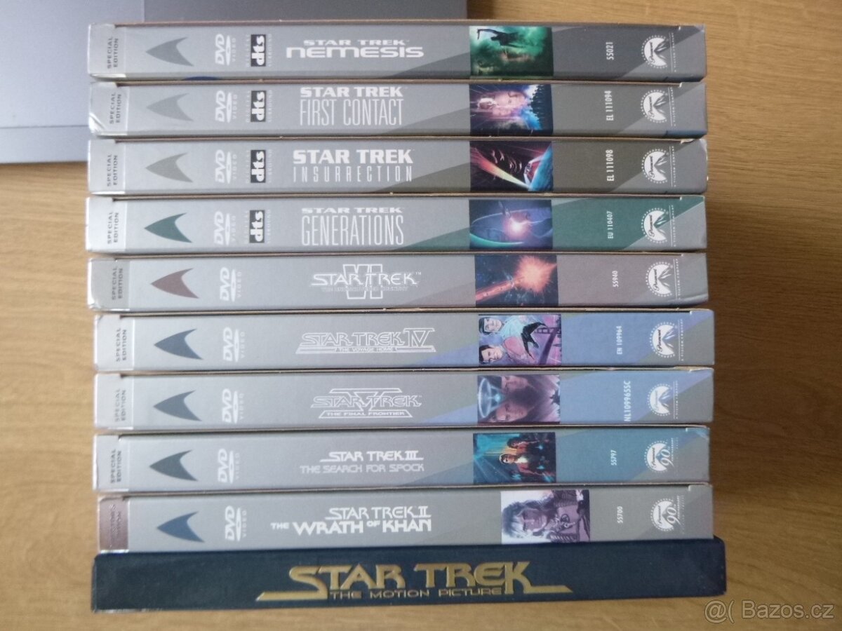 20disc 10x STAR TREK cz dabing/titulky - 2