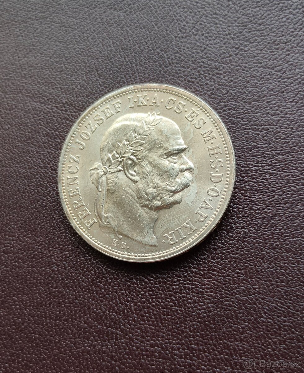 5 koruna 1908 KB FJ I. - 2