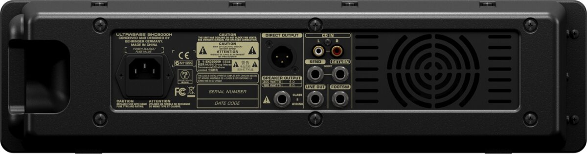 Behringer Ultrabass BXD3000H - 2