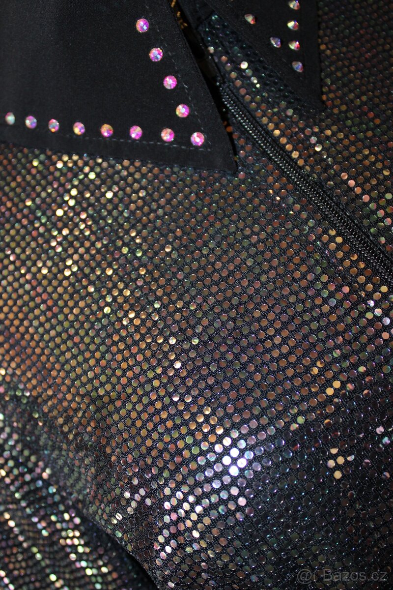 Westernová show halenka L - AB lesk - 2