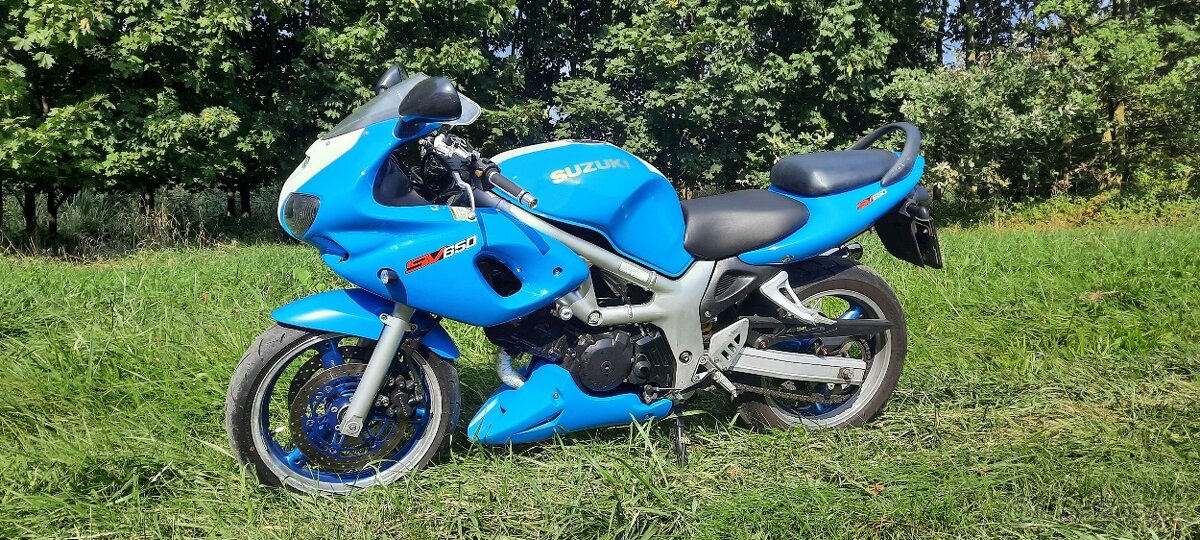 Prodám suzuki sv 650 53kw - 2