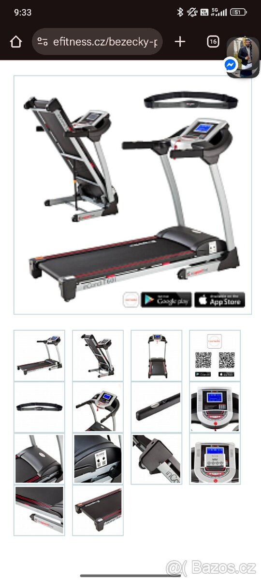 Běžecký pás Insportline inCondi t60i - 2