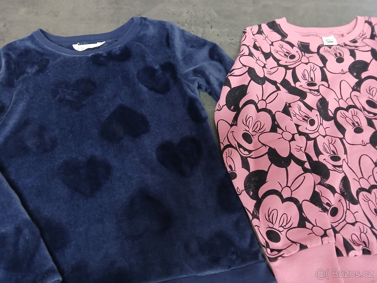 Dívčí mikiny zn. HM, Disney, Mayoral 134/140 - 2
