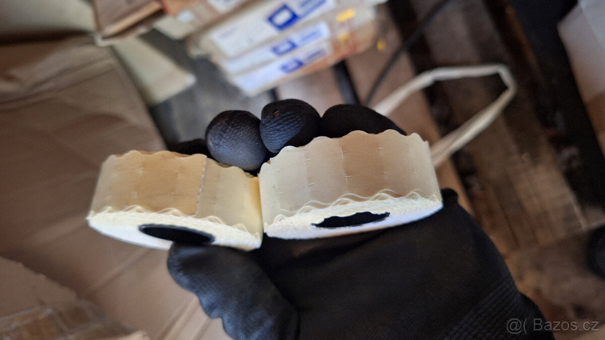 Značkovací etikety 22x12mm, 232 kotoučků (6 balení) - 2