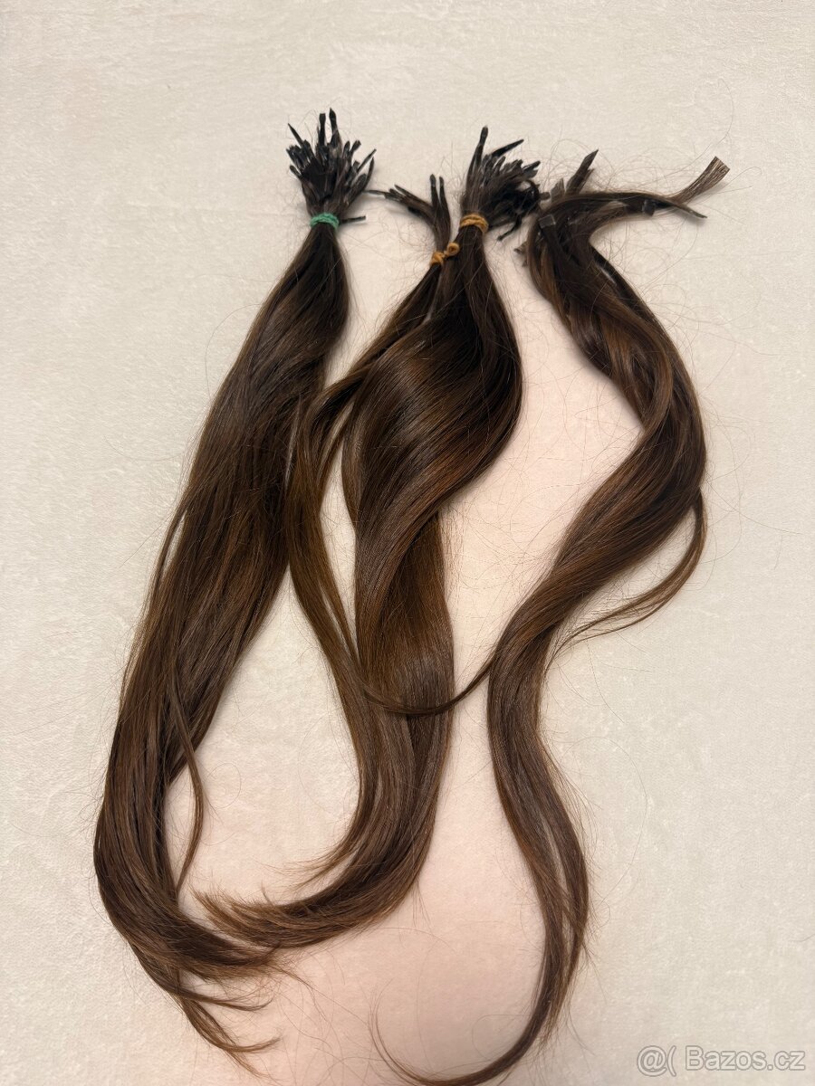 Vlasy k prodloužení, panenské - 2
