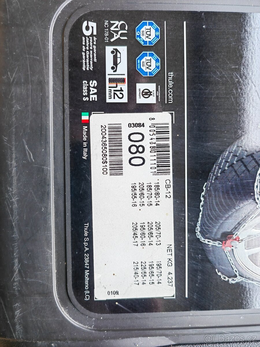 Sněhové řetězy THULE CB-12 80 - 2