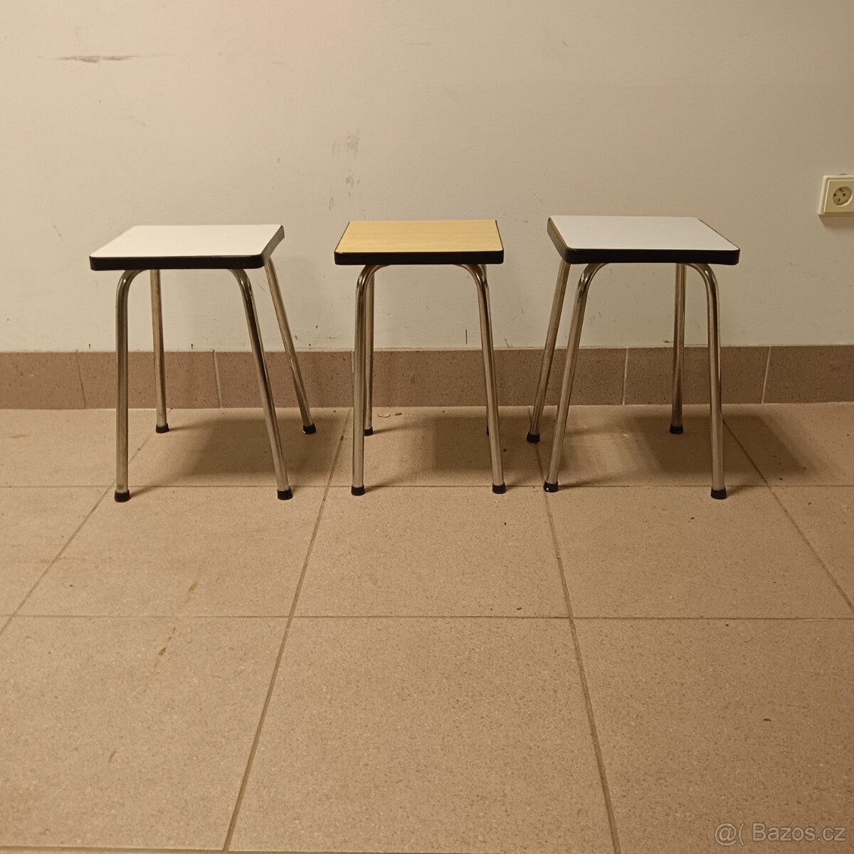 Retro chrom stoličky - 2