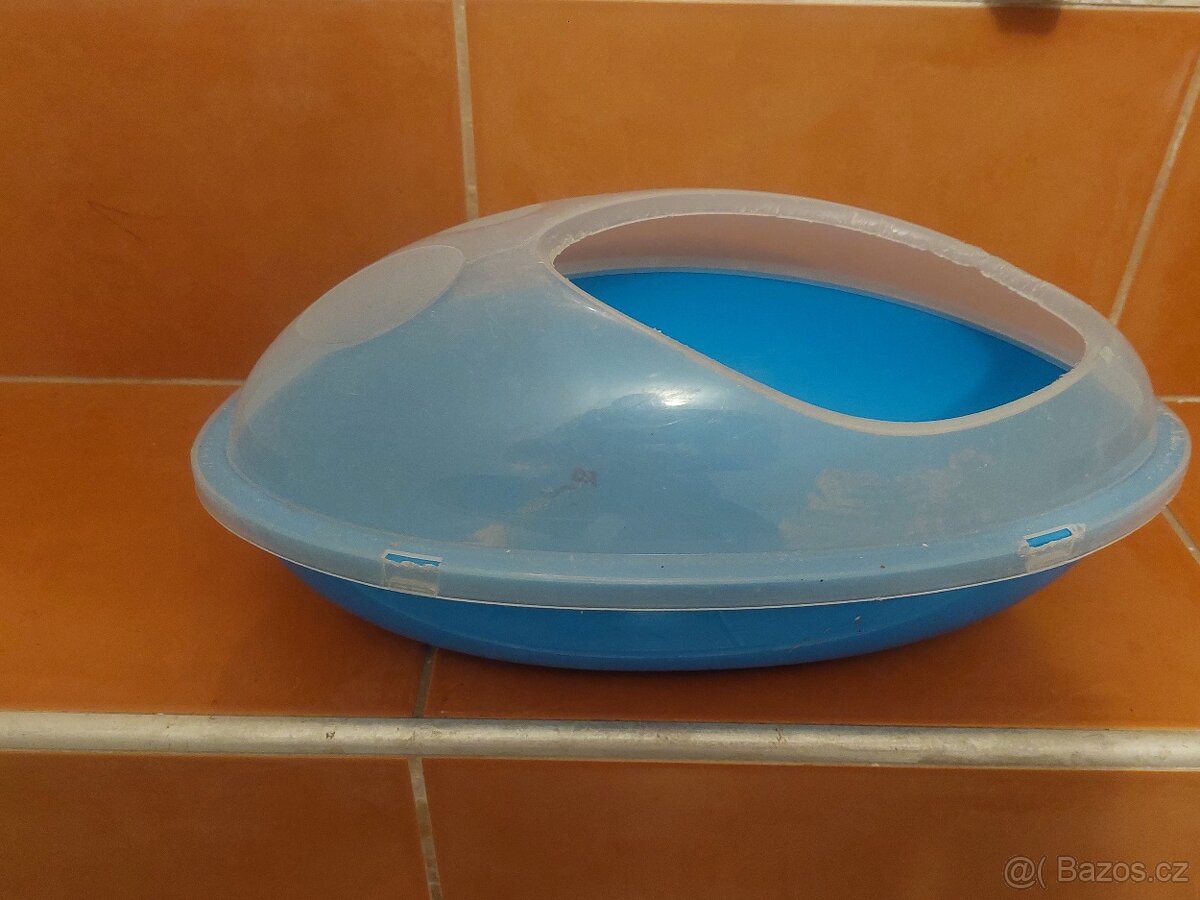 wc - záchod pro činčilu, činčila - 2