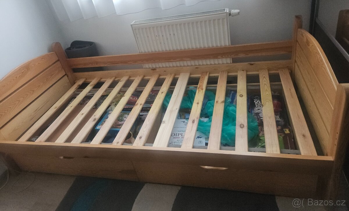 l postel z masivu 90x 200 - 2