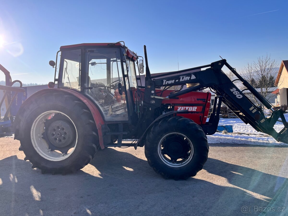 Zetor 9540 s celním nakladačem - 2