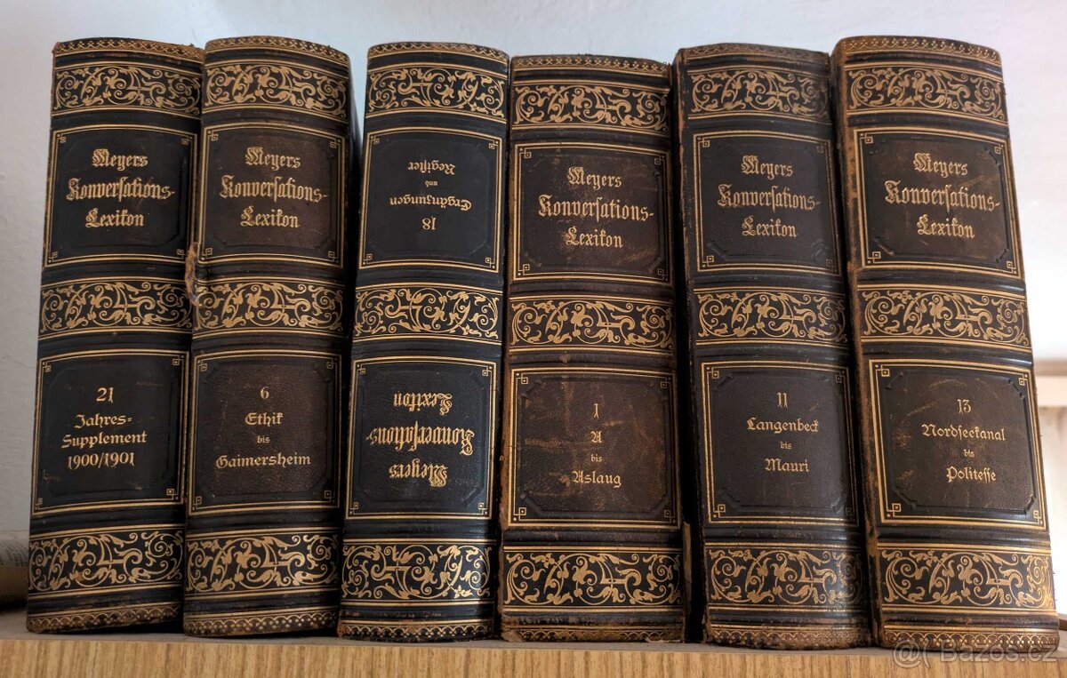 Staré knihy - lexikony - 2