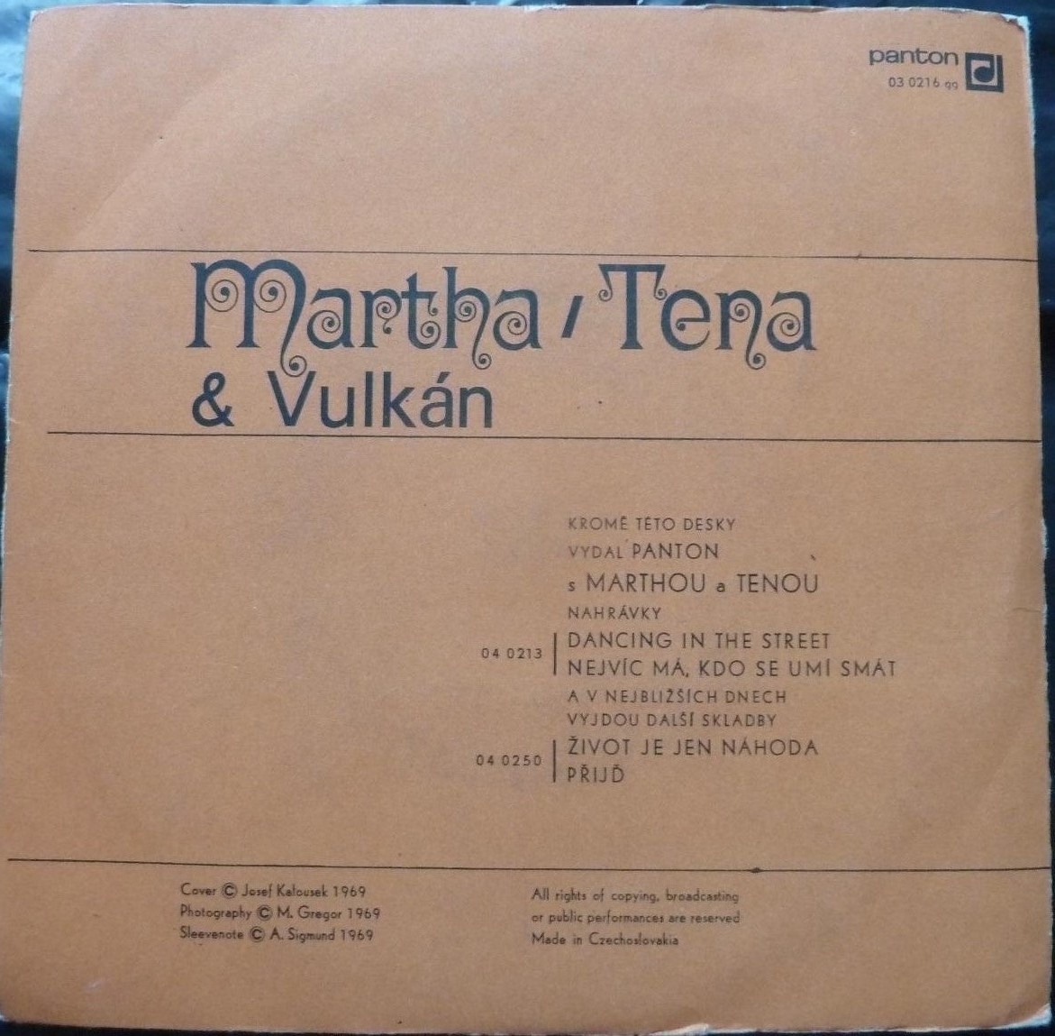 Martha / Tena & Vulkán – Rescue Me (EP) - 2