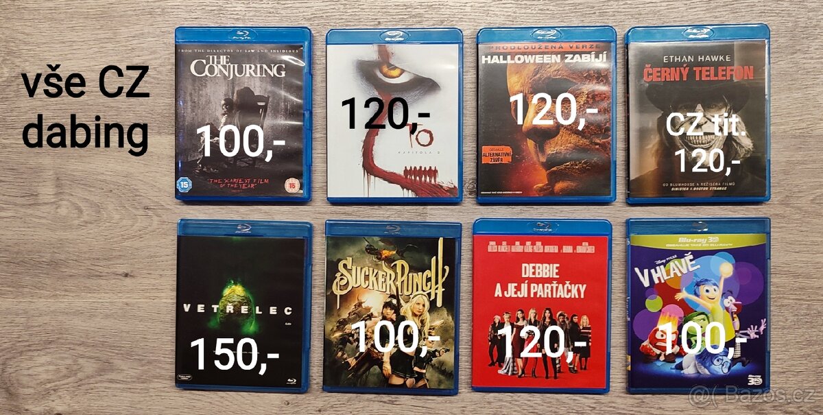 BLURAY a DVD filmy - 2