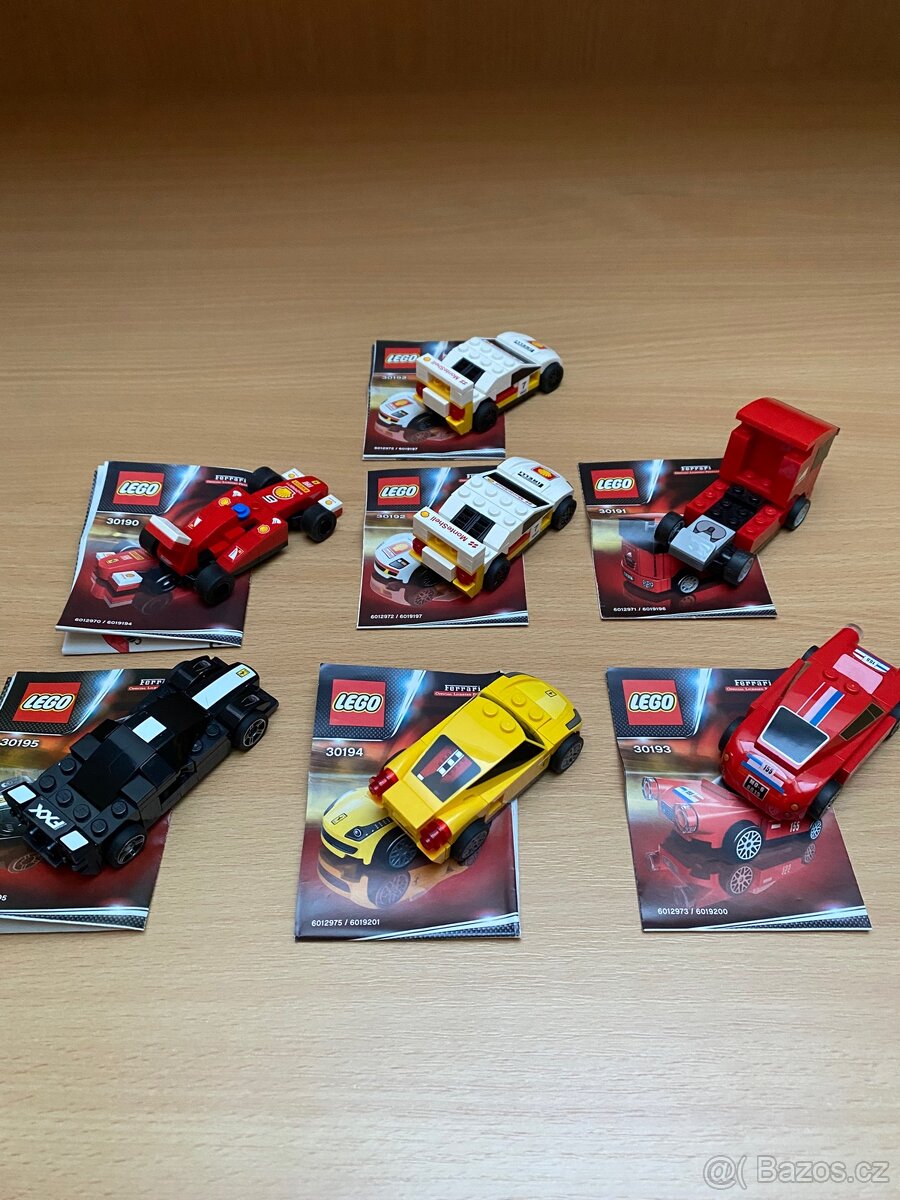 Shell V Power LEGO 100% Ferrari Celý Set 2012 Super Stav - 2