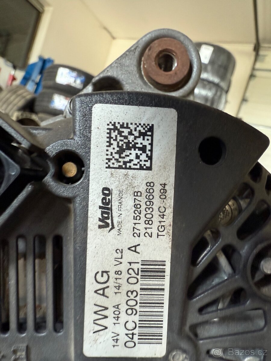 Alternátor Octavia 3 1.4 TSI - 2