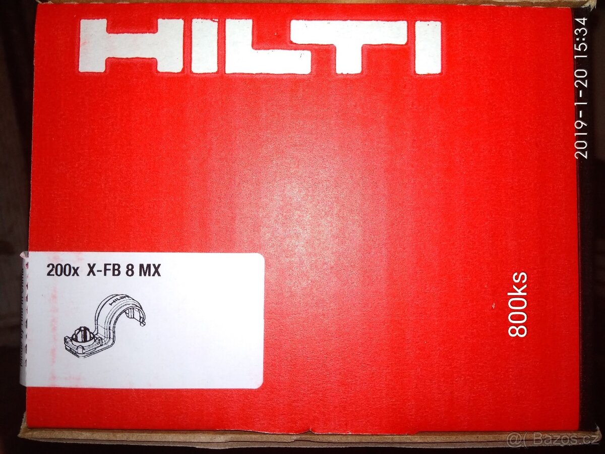 HILTI KABELOVÉ PŘÍCHYTKY - 2