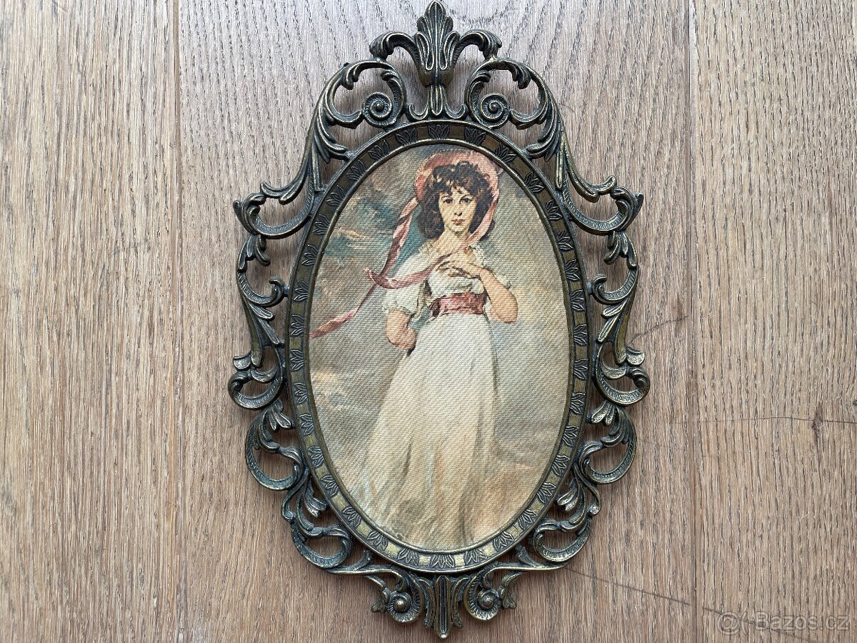 Obraz na hedvábí - 2