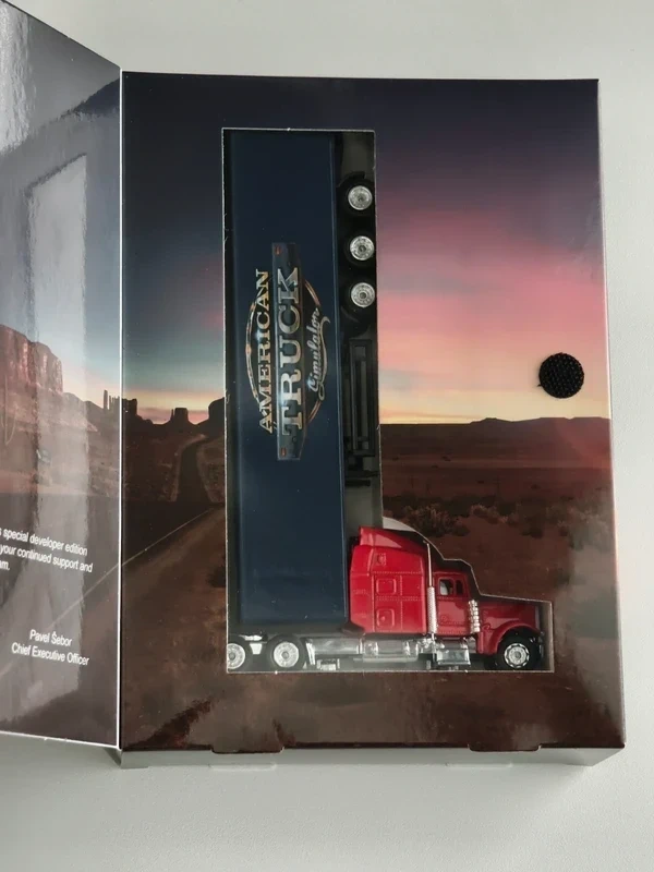 American Truck Simulator - Sběratelská edice - NOVÁ + tričko - 2