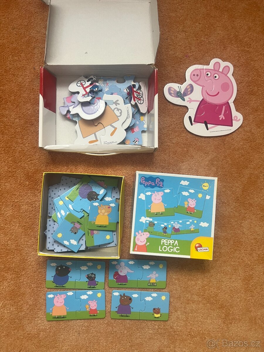 První puzzle - prasátko Peppa, Pepina - 2