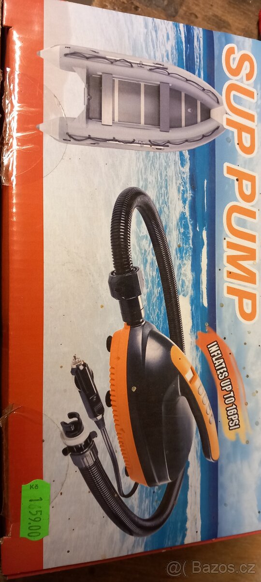 Vzduchová pumpa boat 007 na 12v - 2