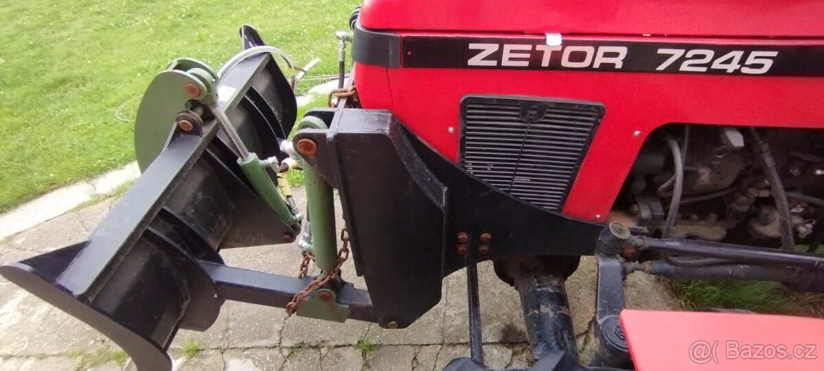 Zetor 7245 - 46 kW, STK, po GO, s rampovačem - 2