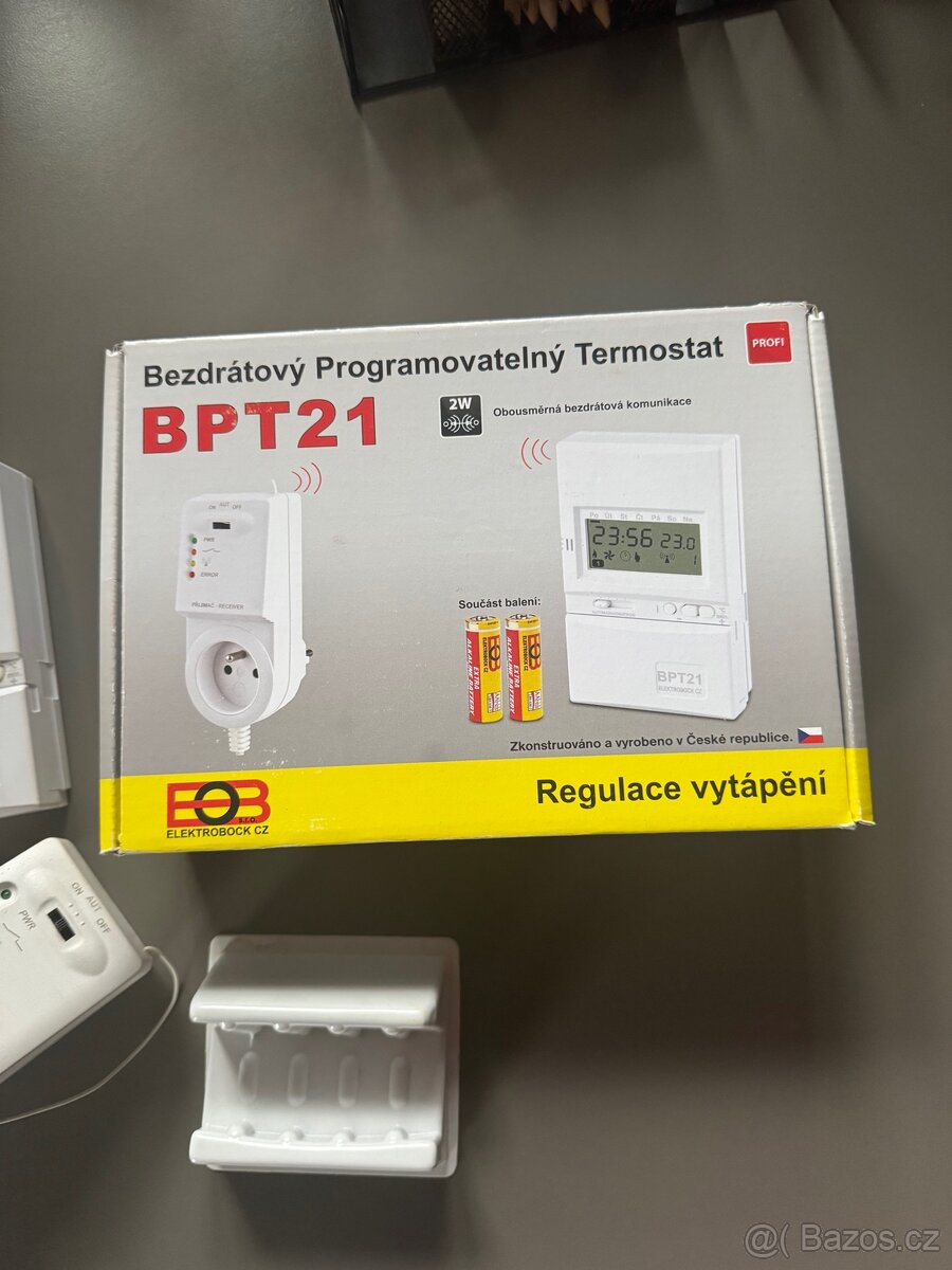 Bezdrátový programovatelný termostat BPT21 - 2