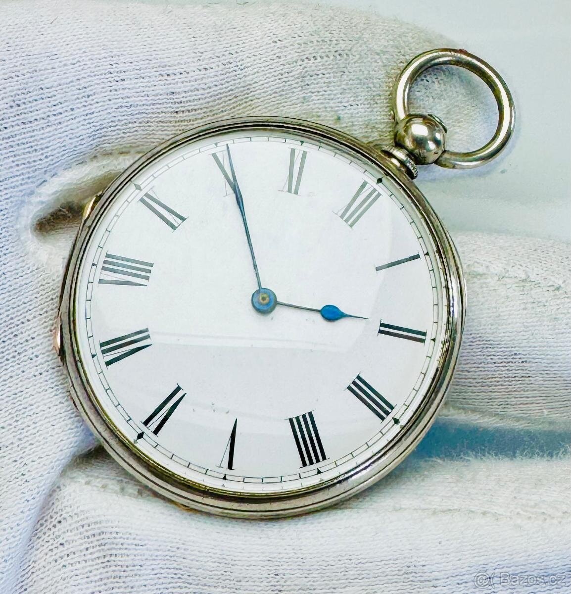 LUXUSNÍ CELO STŘÍBRNÉ KLÍČOVKY BADOLLET & CIE. GENEVE - 2