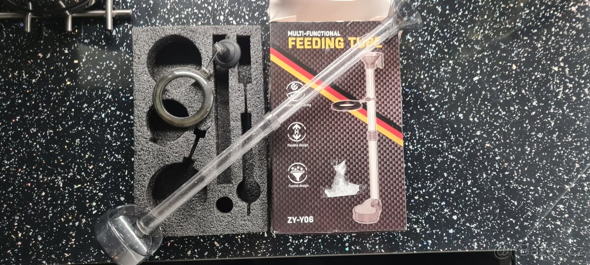 Akrylový set krmítek pro krevety a ryby - 2