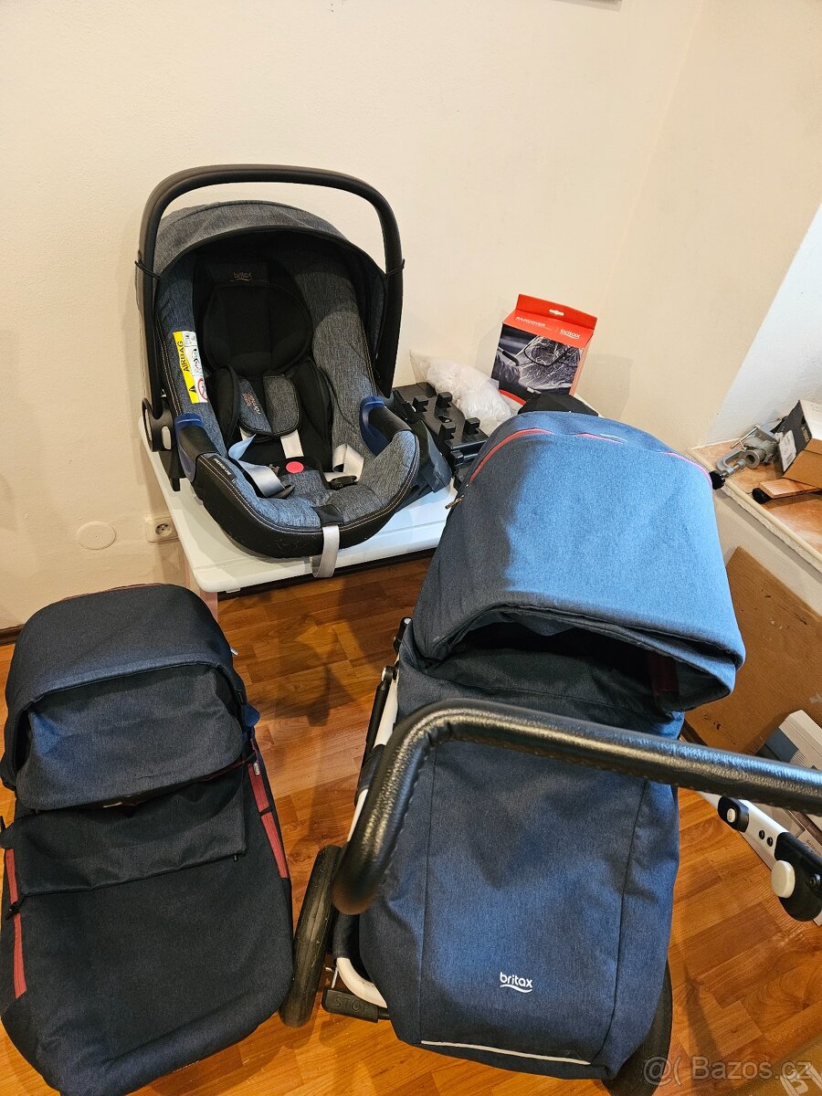 Kočárek GoBig2 -trojkombinace + taška, SKVĚLÝ STAV - 2