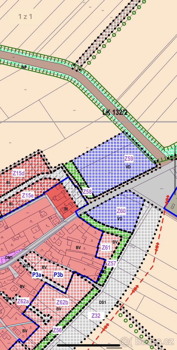 Stavební parcela Černilov - 2