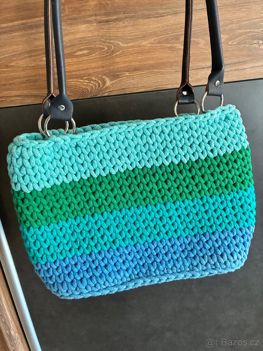 Handmade háčkovaná kabelka - 2
