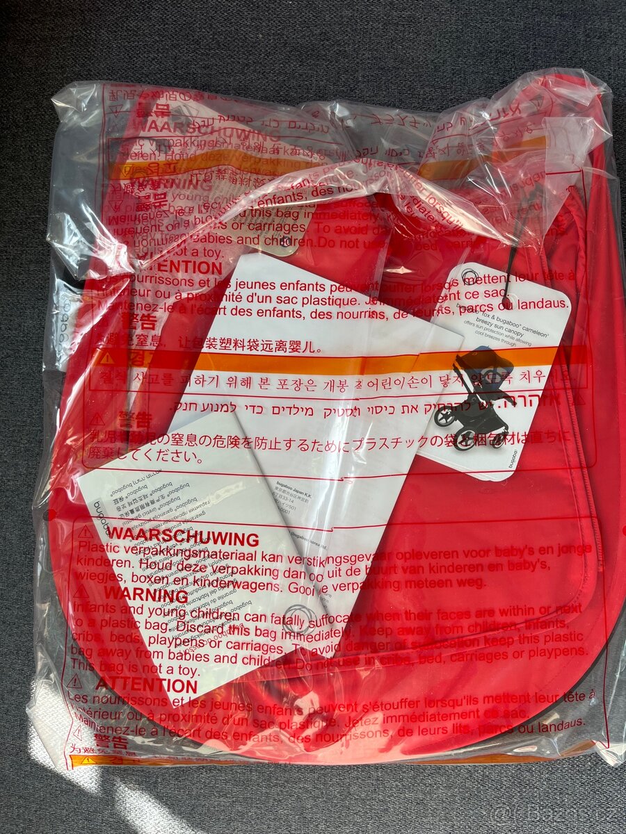 Nová Bugaboo letní stříška - 2