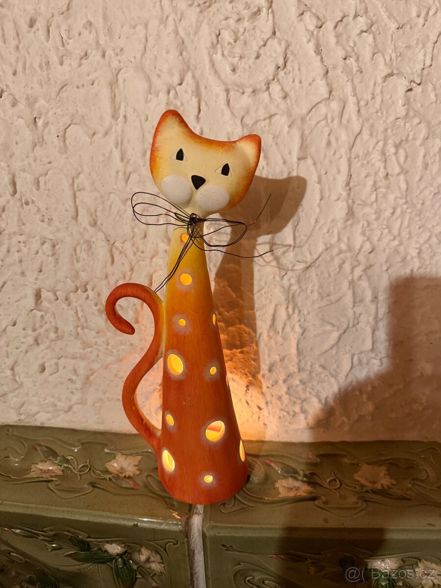 Keramická soška Kočky - 2
