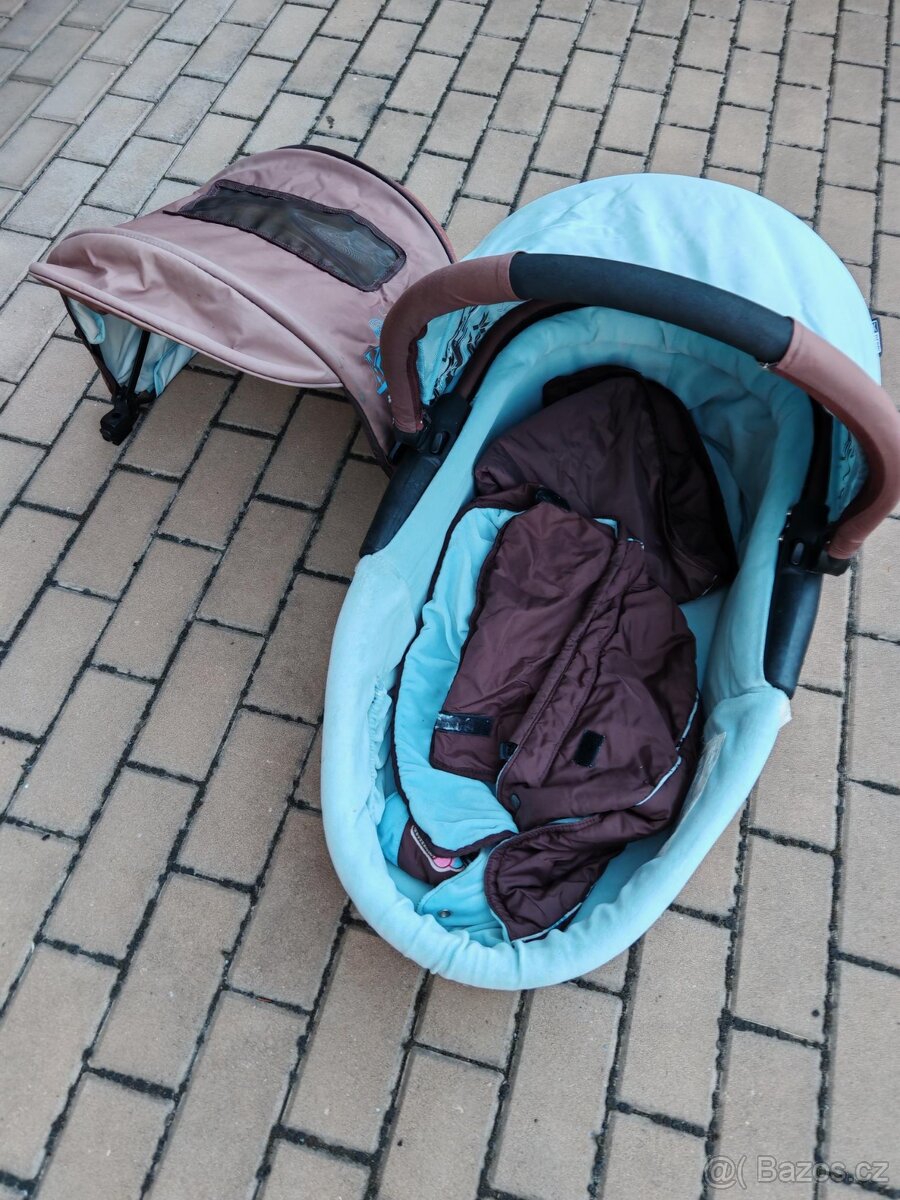 Kočárek X-lander 3v1 - 2