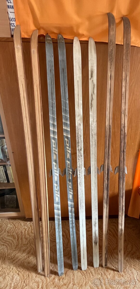 Retro běžky, hůlky + boty - 2