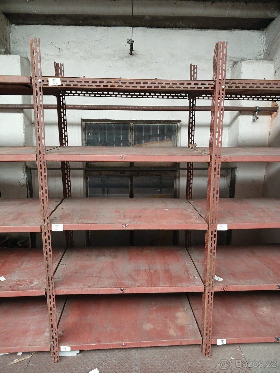 Kovové regály do dílny, skladu - 2