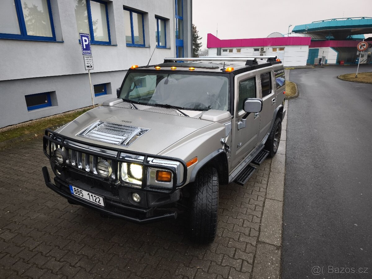 HUMMER H2 - 6,0V8 + LPG - perfektní stav - 2