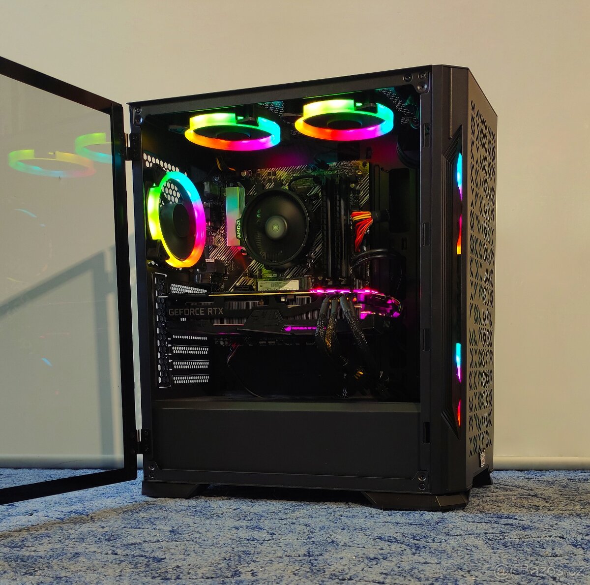 Herní PC | Ryzen 5 | RTX 2070 Super | m.2 NVME | HDD - 2