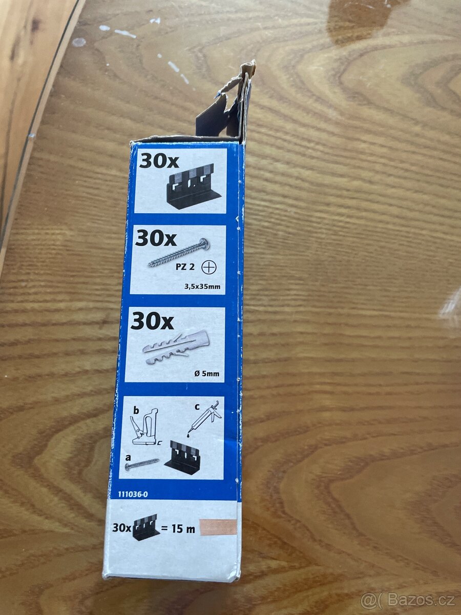 Daruji Uchycení podlahové lišty 30ks - 2