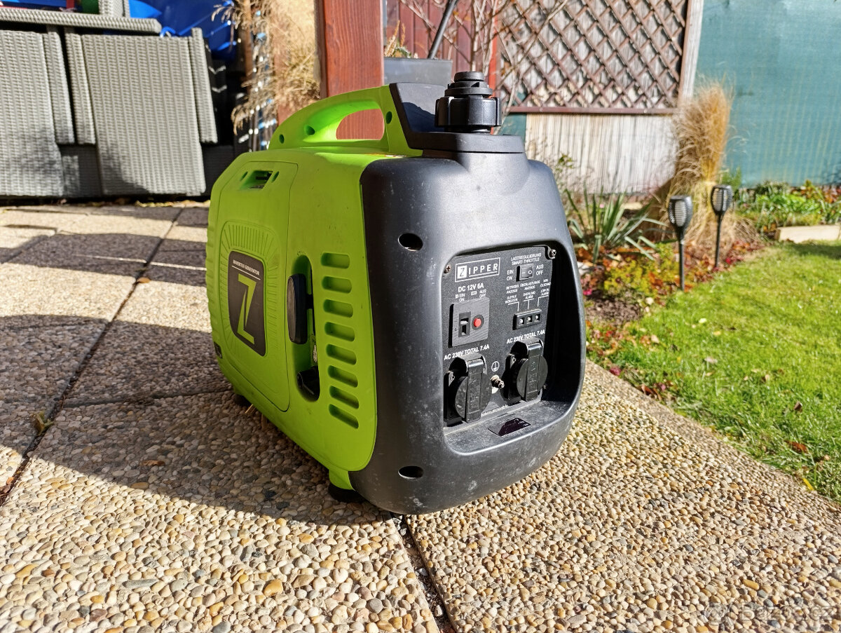 Elektrocentrála ZIPPER benzínová invertorová - 2