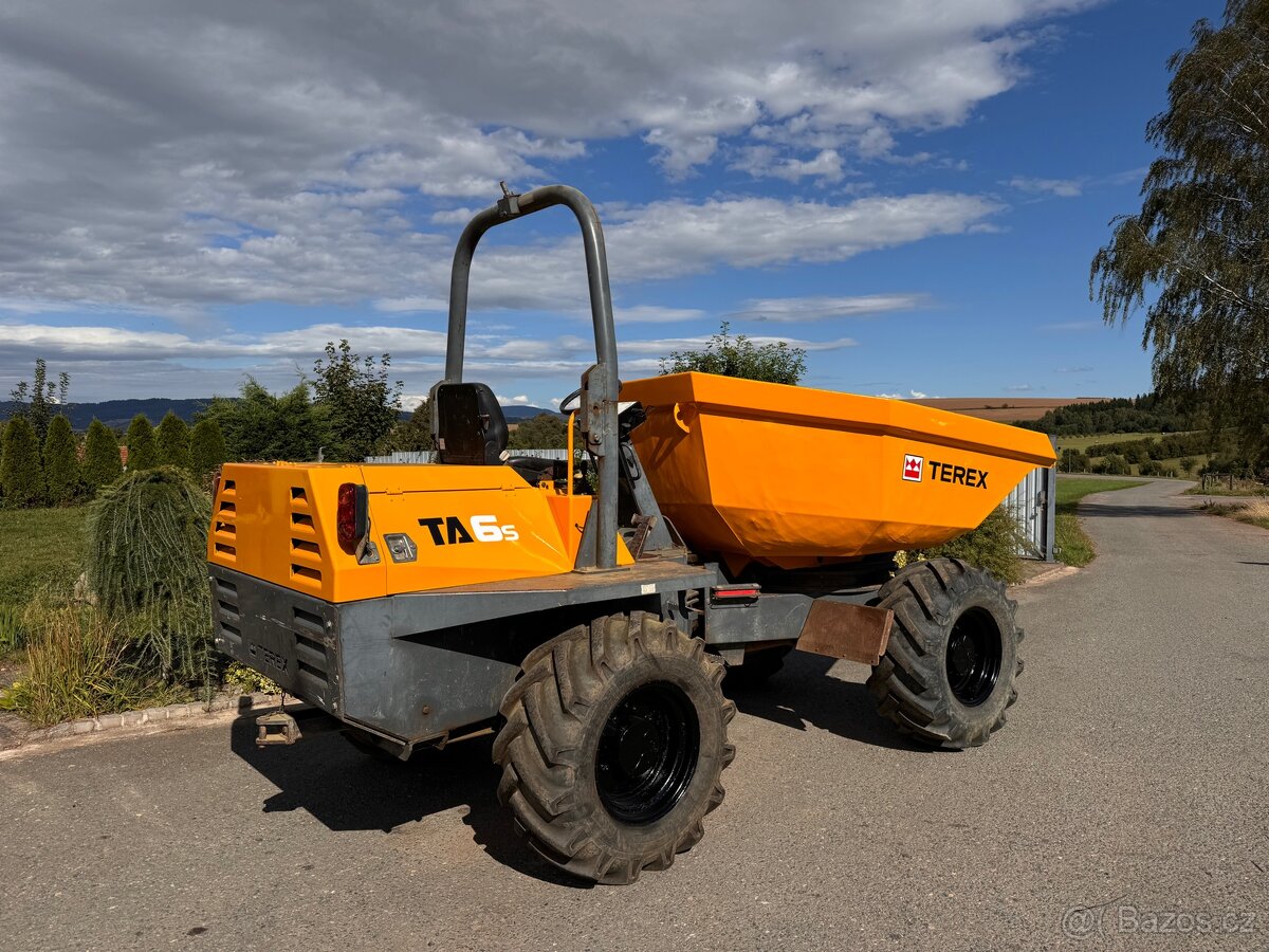 Kolovy dumper Terex TA6s 2012 otocna korba - 2