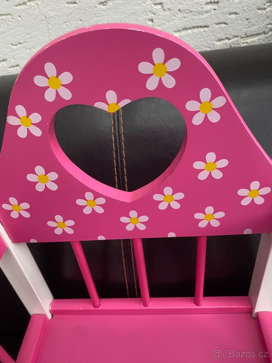 KOLÉBKA- POSTÝLKA PRO PANNKU -dřevo - 2