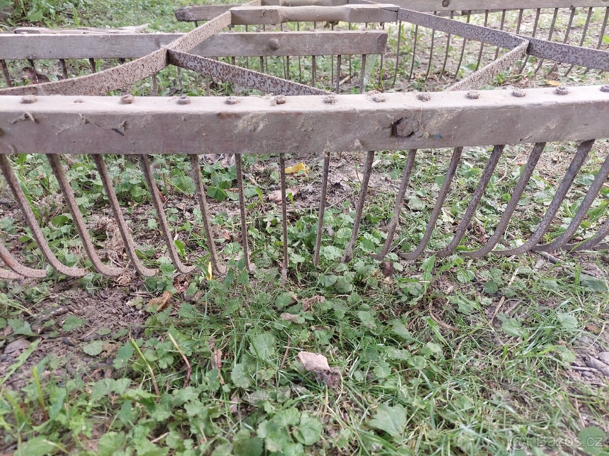 Široké loukařské hrábě 150cm - 2