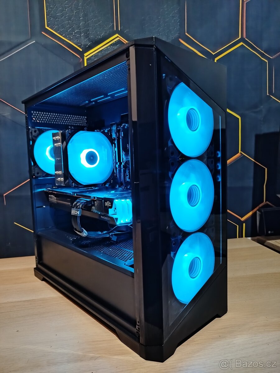 🖥️HERNÍ PC RYZEN 7 8700,RX 6700XT 12GB,16GB DDR5,1 TB SSD - 2