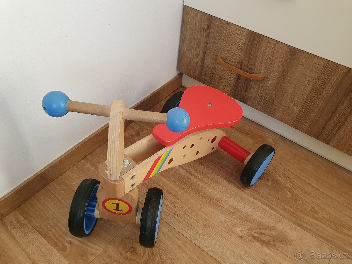 Dřevěné odrážedlo od 1 roku - 2