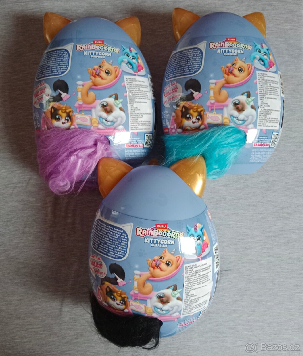 Rainbocorns Kittycorn s ocasem - 2