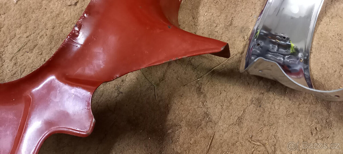 podsedlové plechy JAWA 350/354 otevřené sání - 2