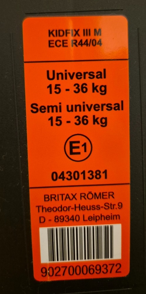 autosedačka Britax Kidfix 3 M, storm grey - 2