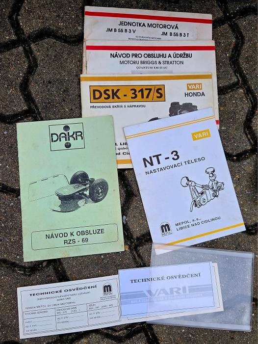 Vari systém vč.dokladů - 2